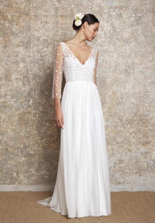 robe de mariée hiver 2024