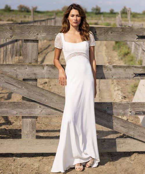 robe de mariée champêtre 2024