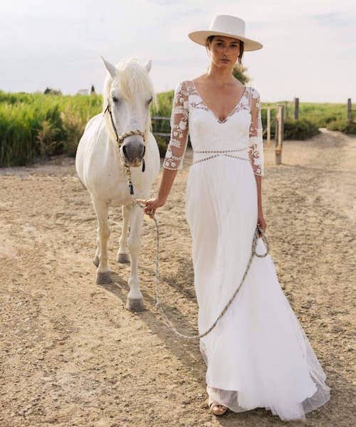 robe de mariée champêtre 2024