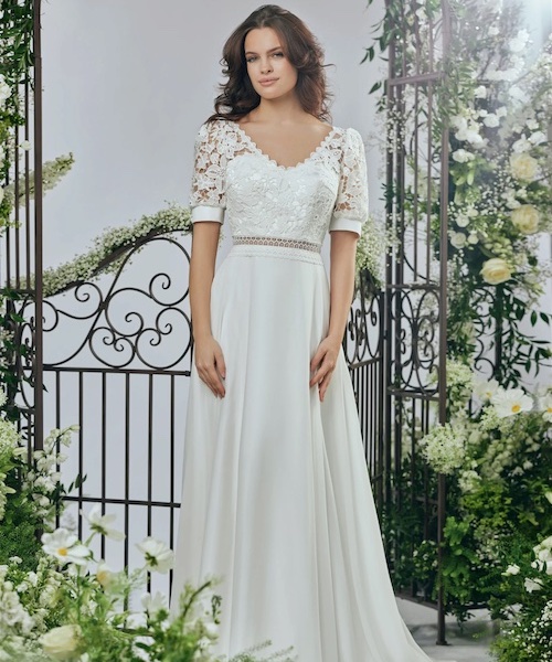 robe de mariée champêtre 2024