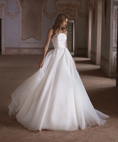 robe de mariée bustier 2024