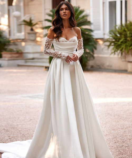 robe de mariée bustier 2024