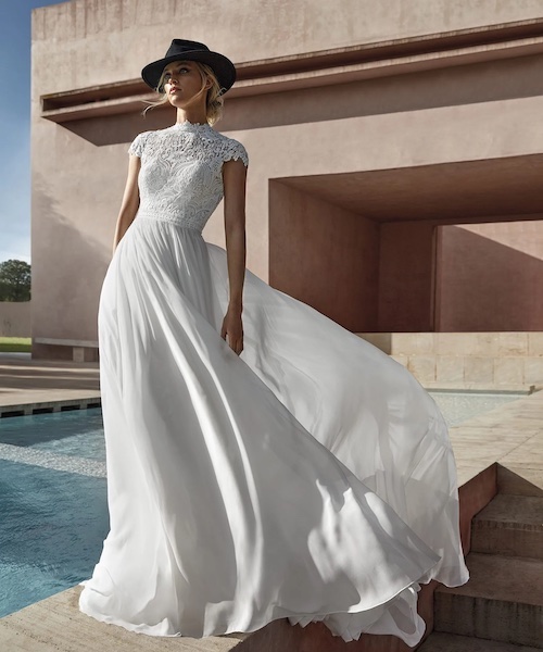 robe de mariée champêtre 2024