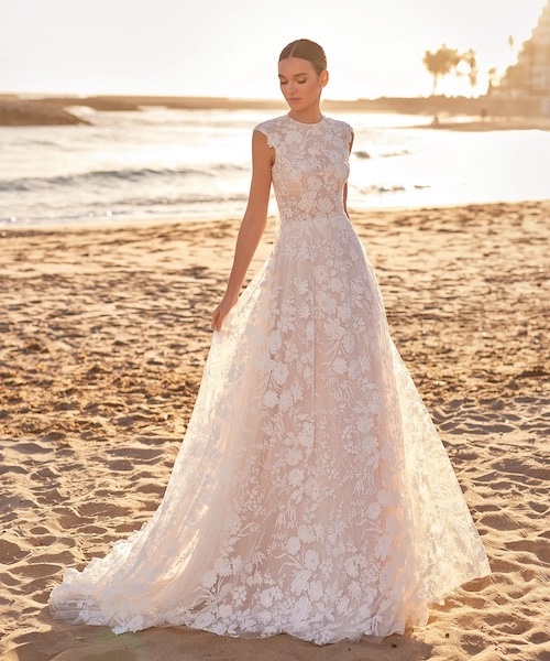 robe de mariée champêtre 2024