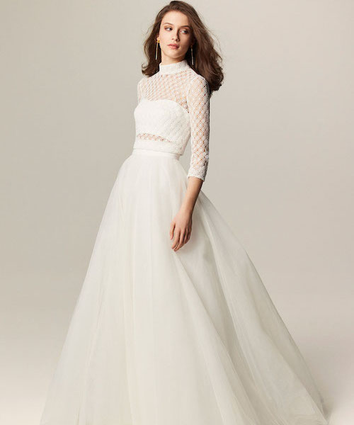 robe de mariée manches longues 2024