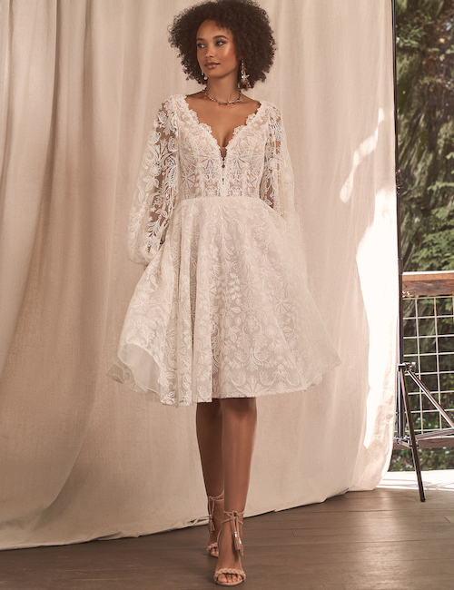 robe de mariée courte 2024