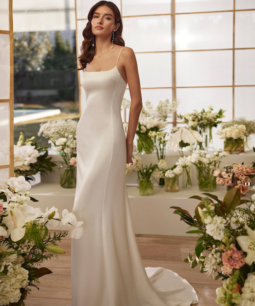 robe de mariée simple 2024