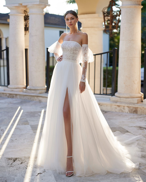 robe de mariée en tulle 2024