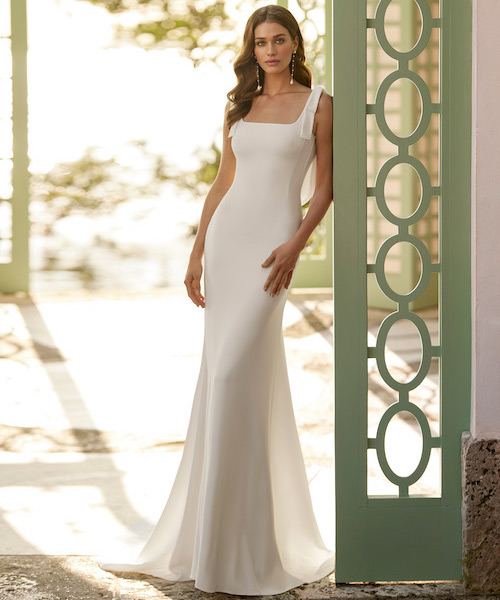 robe de mariée simple 2024