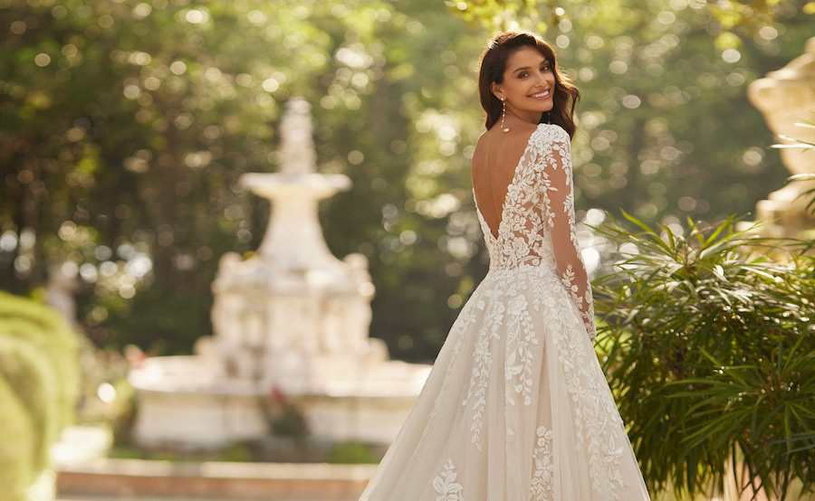 robe de mariée princesse en dentelle 2024