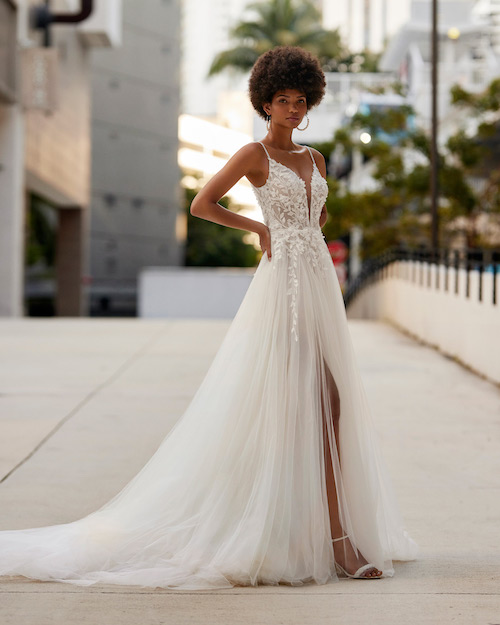 robe de mariée en tulle 2024