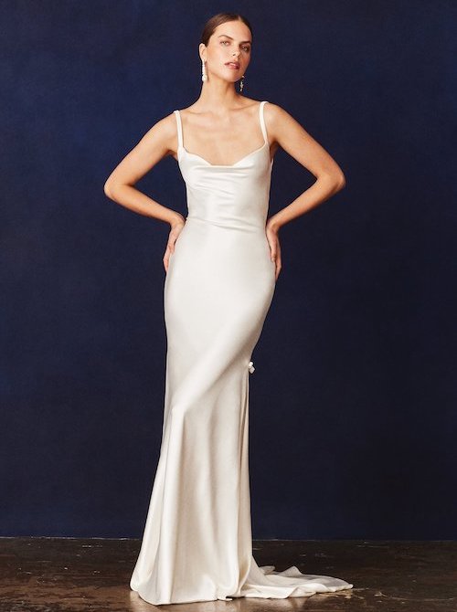 robe de mariée simple 2024