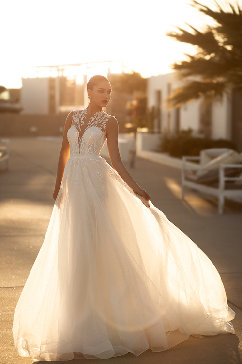 robe de mariée en tulle 2024