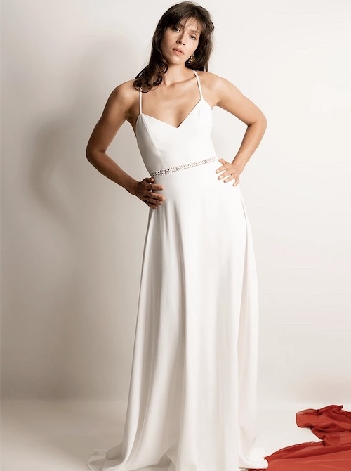 robe de mariée simple 2024