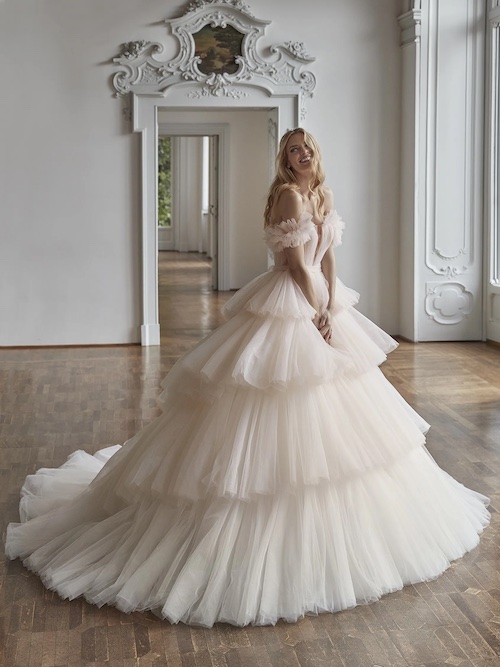 robe de mariée en tulle 2024