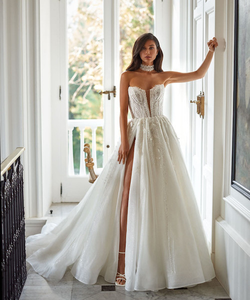 robe de mariée princesse bustier