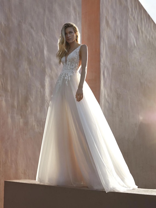 robe de mariée en tulle 2024