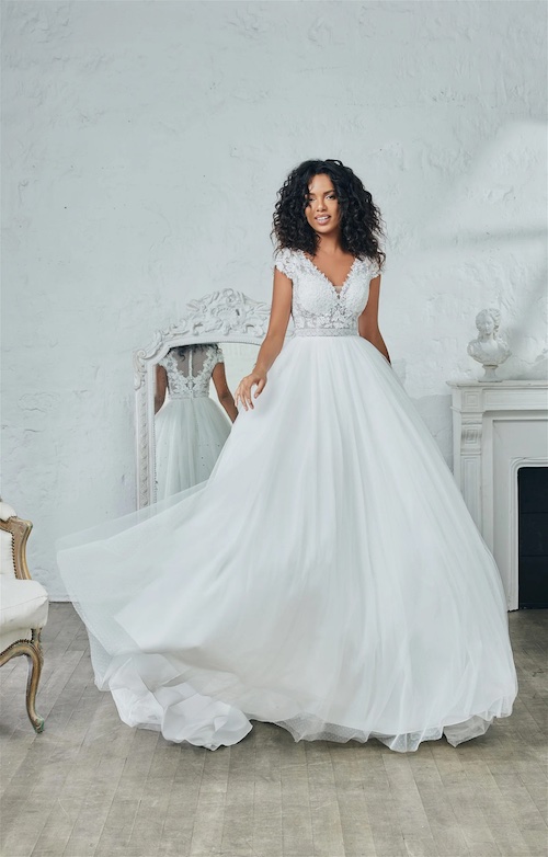 robe de mariée en tulle 2024