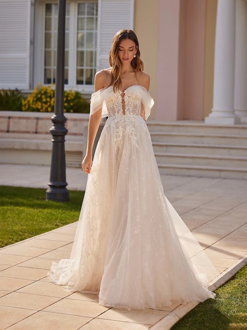 robe de mariée en tulle 2024