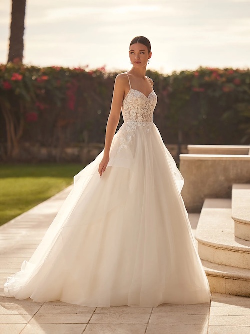 robe de mariée en tulle 2024