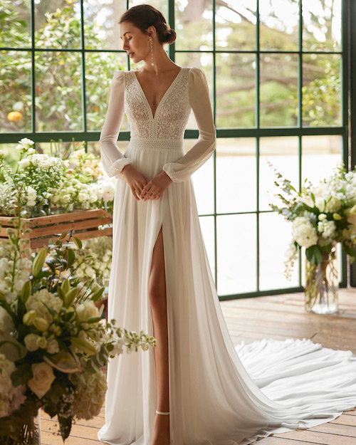 robe de mariée bohème 2024