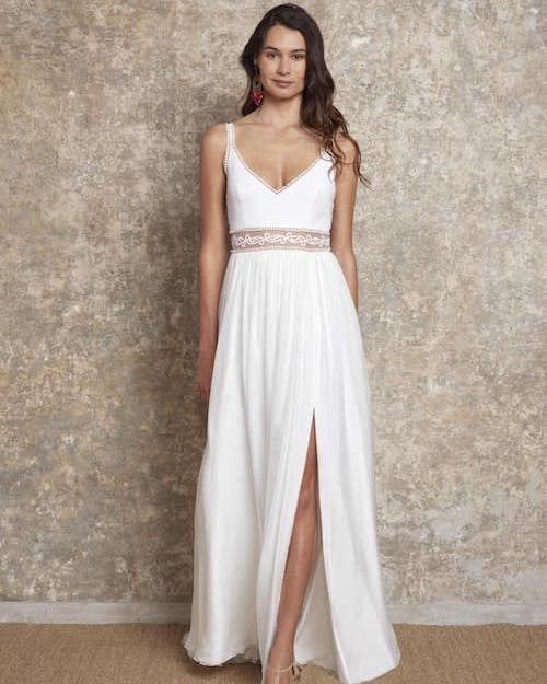 robe de mariée bohème chic 2024