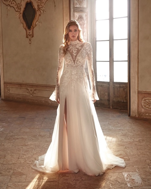 robe de mariée bohème chic 2024