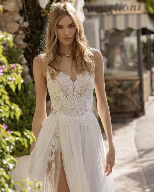 robe de mariée bohème chic 2024