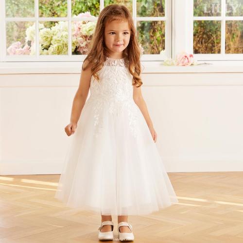 robe cérémonie mariage petite fille, tenue cérémonie enfant