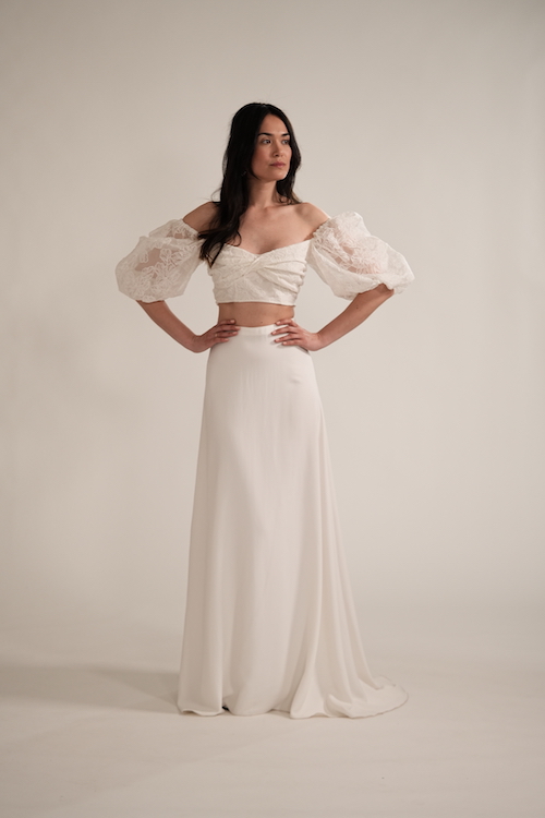 robe de mariée deux pièces 2024