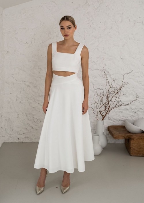 robe de mariée deux pièces 2024