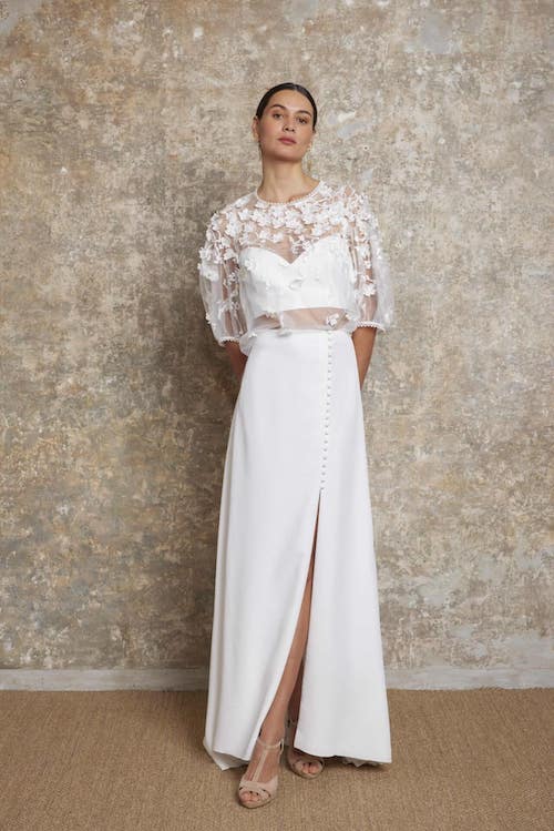 robe de mariée deux pièces 2024