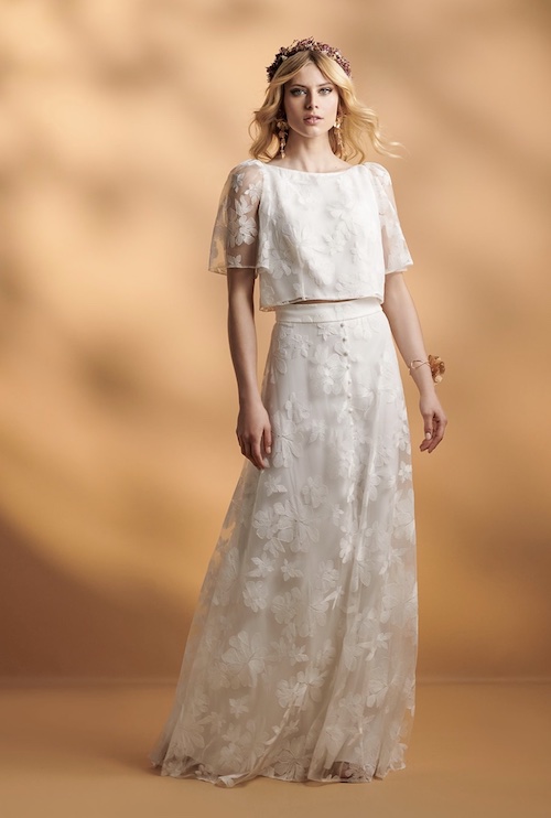 robe de mariée deux pièces 2024