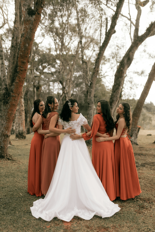 tenue demoiselle d'honneur mariage