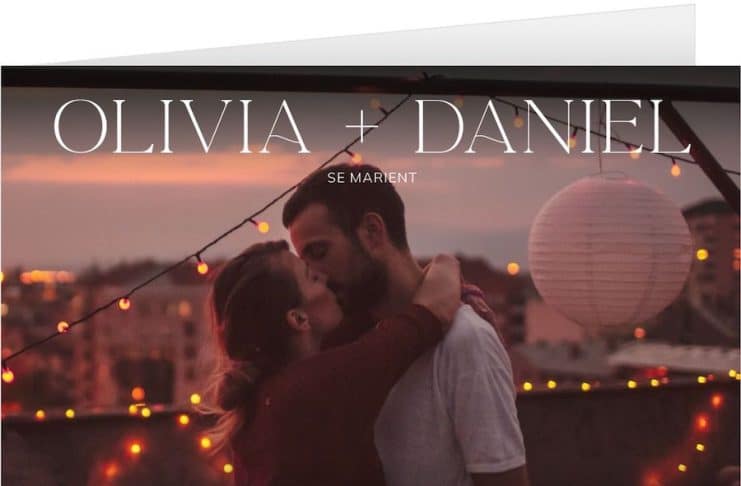 5 bonnes raisons d’opter pour un faire-part avec photo pour annoncer votre mariage